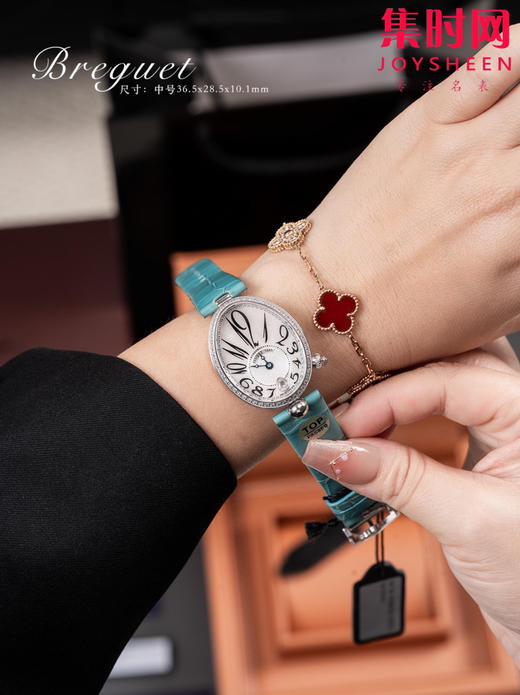 TOP宝玑那不勒斯皇后系列 中号 女士机械腕表 惊艳登场，修正市场版本的所有不足，高贵典雅 商品图4