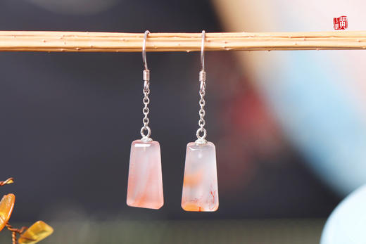 南红冰飘【冰绯云栖】套装，925银镶 商品图4