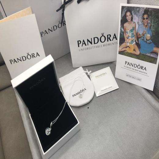 【礼盒礼袋】PANDORA/潘多拉海洋之心/斑斓之梦捕梦网/为爱冒险项链合集 商品图14