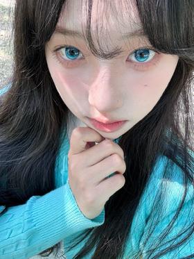 Hot Girls半年抛美瞳 蔚海蓝光 14.2mm