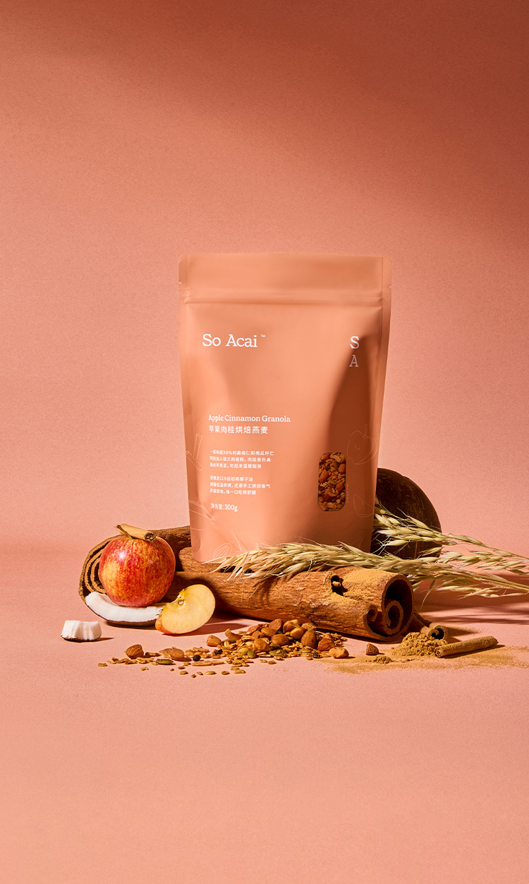 苹果肉桂烘焙燕麦