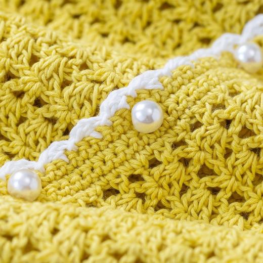 苏苏姐家轻云短袖开衫手工diy编织钩针毛线团自制衣服材料包 商品图2