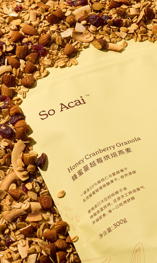 蜂蜜蔓越莓烘焙燕麦 商品图2