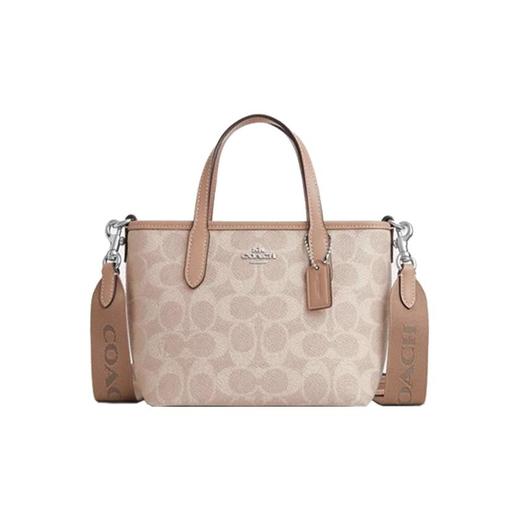  【送礼盒礼袋 】COACH/蔻驰 经典老花mini city 15小号单肩斜挎手提包托特包  香港直邮 商品图14