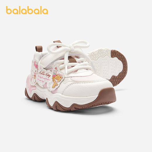 【库洛米】巴拉巴拉童鞋儿童运动鞋女童2025秋新款鞋子透气老爹鞋 商品图1