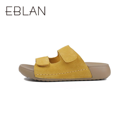 伊伴夏季懒人勃肯拖魔术贴凉鞋B25310801 商品图1