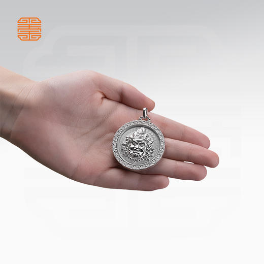 玺匠金铺《足银黄财神》足银999 吊坠挂坠礼物 商品图7