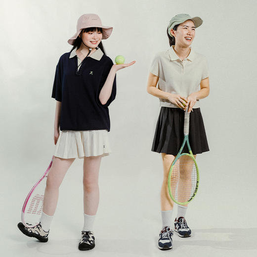 【出游季特惠】ACMEITEM爱棵米 户外运动百褶裙宽松防泼水短裙子女GAG2360971C 商品图2