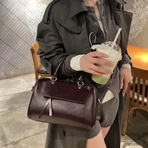 【预售3天】时尚轻便斜挎手提小包包女新款大容量波士顿枕头包DS251 商品图1