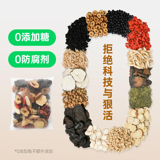 养瑞和丨人参黄精八宝茶184克·23g*8包·大容量四角包·元气满满·人参·黄精·桑椹·肉苁蓉·黄芪·麦冬·甘草·党参·覆盆子 商品图5