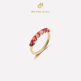 【高级珠宝】绮梦系列 | 鎏金涟漪戒指5