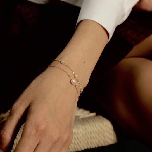 ARSIS｜K金系列 满天星珍珠手链 14k金天然珍珠 商品图2