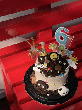 六一儿童节4寸奥利奥奶油蛋糕