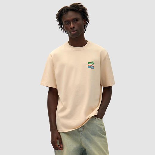 Arte BACK LOGO PEOPLE T-SHIRT 印花短袖圆领T恤 商品图0