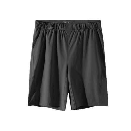 锦纶弹力牛奶丝夏季新款透气休闲中裤男士纯色百搭五分裤运动短裤   LSBT-6671【LB-6671】 商品图4