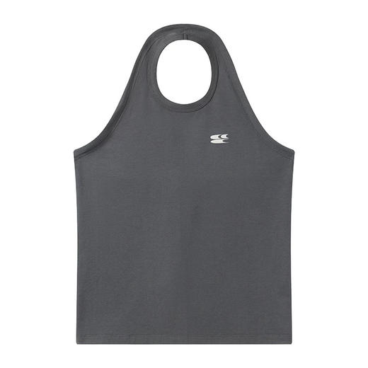 CryingCenter 绒感挂脖露背小背心 哭喊中心 商品图6