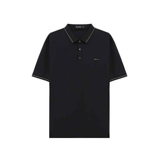 【新品上新】HX 夏季翻领短袖T恤合体Y102520021101/02 商品图0