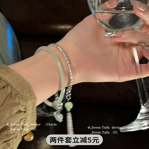 【超值购19.9抢❗国潮铃铛手链】一步一响，小众精致款，戴出高级感，古风女轻奢小众精致手镯高级感配饰手镯QQ 商品图5