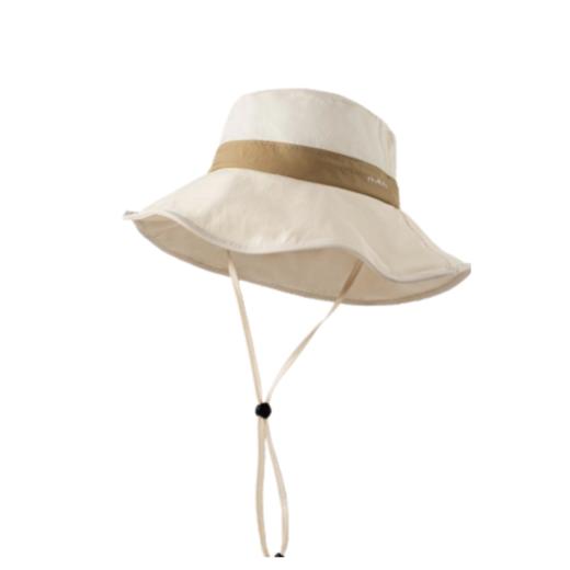 shukiku 糖纸系列 成人防晒帽 米杏色 均码 商品图0