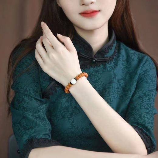 【超值购19.9抢❗尼泊尔五瓣小金刚菩提手串】金刚菩提高油高密，DIY制品随心盘玩，男女通用，养手又养心，手串男女尼泊尔五瓣盘完手链diy制品QQ 商品图1