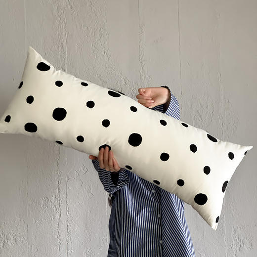 自然醒波波 彩虹 流沙长条抱枕ins风时尚睡觉抱枕沙发长腰靠垫床头靠枕靠背枕护腰MT 商品图12