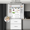 卡萨帝（Casarte）550升594mm超薄零嵌入式双系统法式多门一级能效白色冰箱 BCD-550WGCFDM4WHU1 商品缩略图1