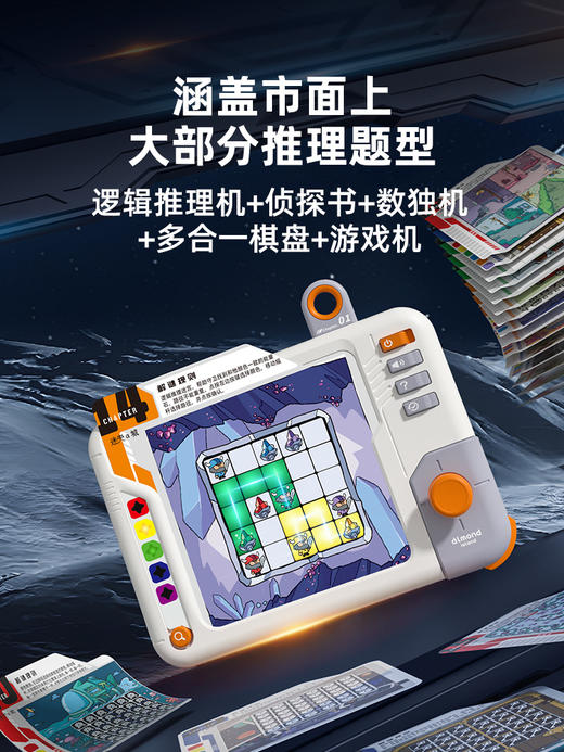 艾蒙岛智能侦探推理机68048B 商品图0