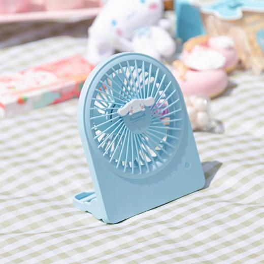 亿觅x三丽鸥 玉桂狗折叠风扇驱蚊贴户外清凉必备组合 商品图2