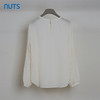 NUTS夏季新品纯色圆领时尚气质百搭长袖套头衫428012541 商品缩略图1