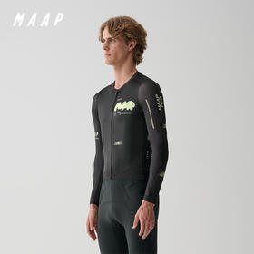 MAAP 男士 Aerate Pro Air LS Jersey 3.0 闪影黑 长袖骑行服