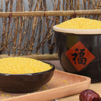 晋味美有机山西黄小米罐装1.6斤山西特产黄小米小米粥五谷杂粮 /粮油调味 /杂粮 /谷米类 商品图3