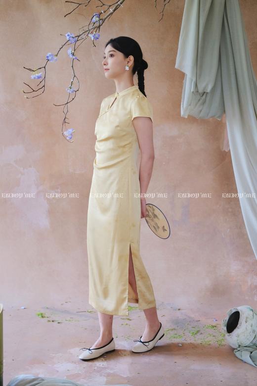 【门店同款】ENJOY夏季云敛-“鸾衿折桂”花衔风香中式旗袍 162552844 商品图1