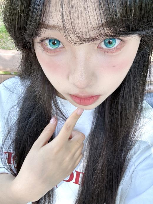 Hot Girls半年抛美瞳 青瓜菠萝茶 14.2mm 商品图0