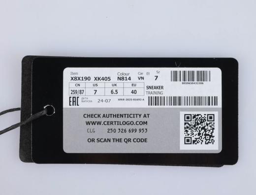 【上新特惠秒】Armani EA7 男士百搭舒适 软弹轻便 熊猫色真皮 运动休闲鞋12374 商品图8