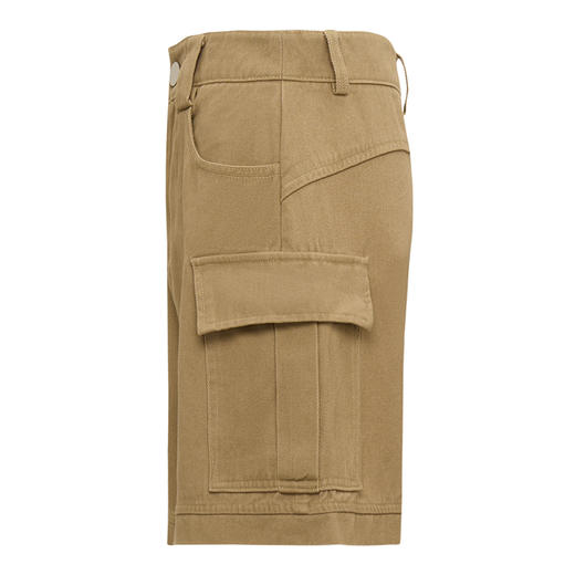 【2件9折】【Petit Bari】(多色)工装口袋阔腿短裤运动阔腿裤休闲 商品图3