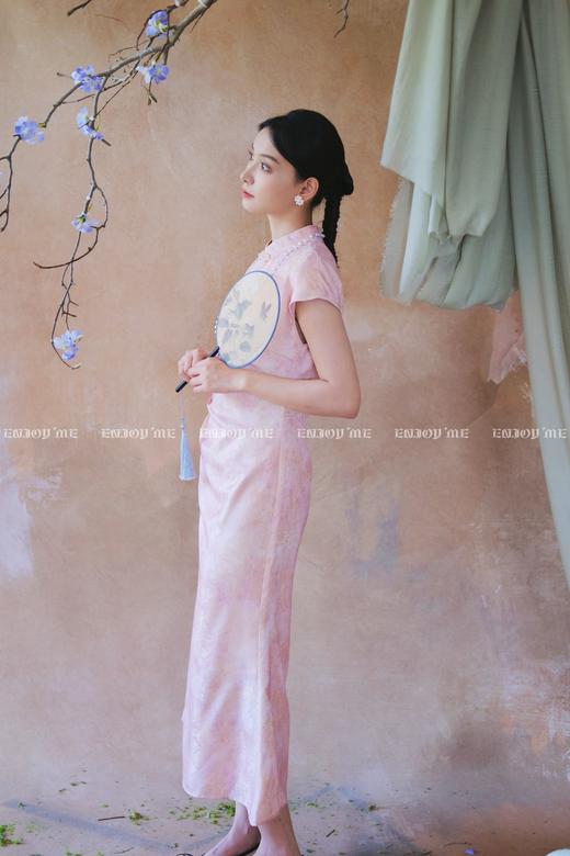 【门店同款】ENJOY夏季云敛-“鸾衿折桂”花想容中式旗袍 162453379 商品图1