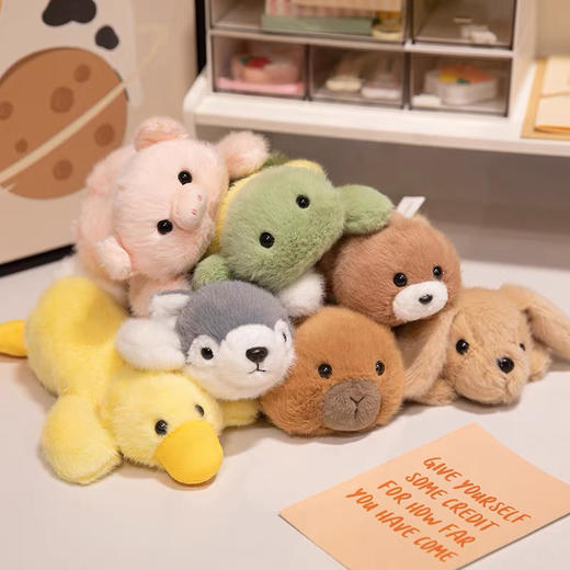 正版原点绒创掌中宝解压躺平毛绒玩具 商品图4