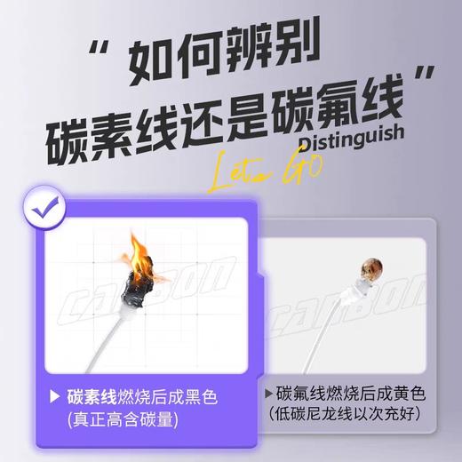 江左纤影高品质路亚碳线前导线 商品图3