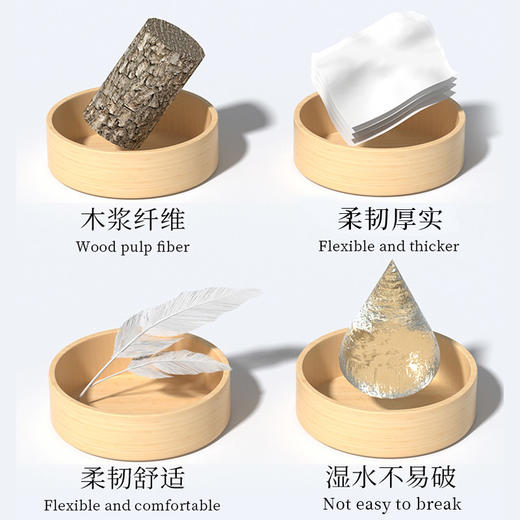 【519直播】取舍电商款奇幻丛林系列1000张底部抽纸面巾170mm*130mm*4层*1000张*250抽/提*12提/箱QD121000-8 商品图3