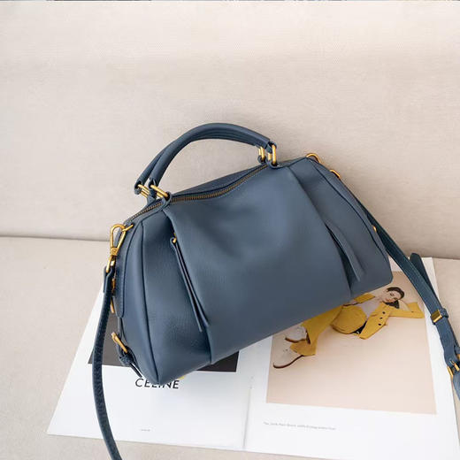 【预售3天】波士顿女包2025新款大容量多功能时尚手提包小众单肩包YM6055 商品图7