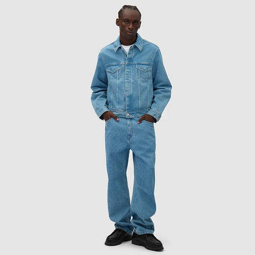 Arte BIRD BACK JACKET 大LOGO印花牛仔夹克外套 商品图1