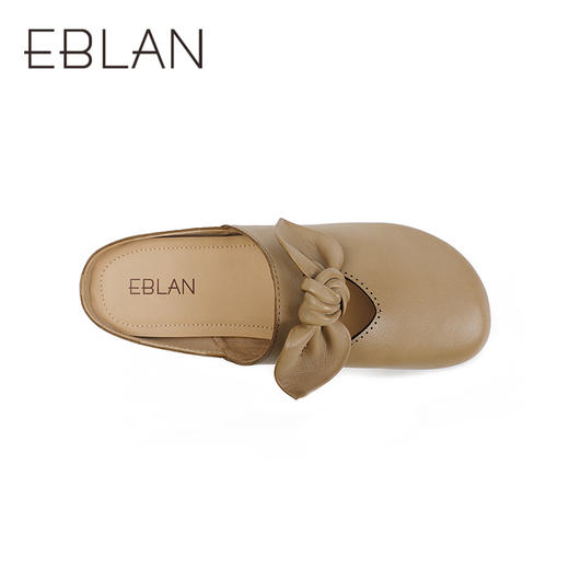 伊伴夏季懒人勃肯拖减龄蝴蝶结凉鞋B25286208 商品图2