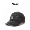 【MLB个性磨破棒球帽】MLB男女logo软顶棒球帽鸭舌帽春夏新款 商品缩略图5