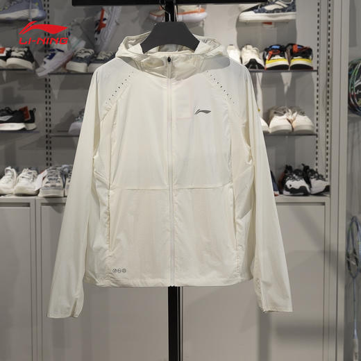 李宁运动风衣女子2025夏季新款跑步系列户外防晒衣外套AFDV248 商品图0