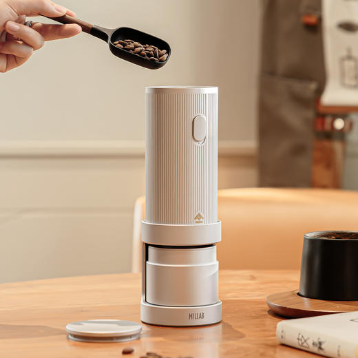 【新品】泰摩 MILLAB E01便携咖啡电动磨豆机 手冲意式咖啡豆研磨机家用小型 商品图3