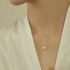 Oflye潮流饰品  S925银灵蛇围绕珍珠葫芦项链女新款小众设计轻奢高级感配饰 商品缩略图2