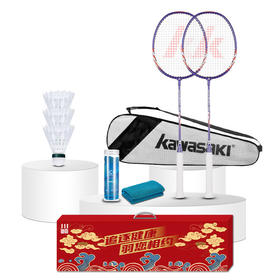 【小家电】川崎羽毛球拍运动套装UNITE Power-001（套装七）HF