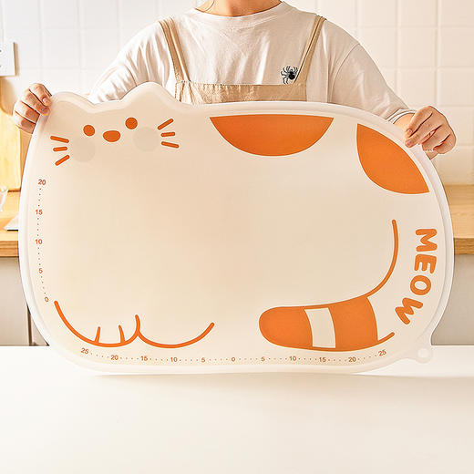 摩登主妇硅胶揉面垫加厚食品级家用擀面杖三件套面板和面擀面垫子 商品图0