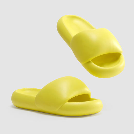 【软萌面包鞋】2025新款踩屎感面包拖鞋女士夏季家居室内厚底浴室防滑家用凉拖鞋男 商品图6