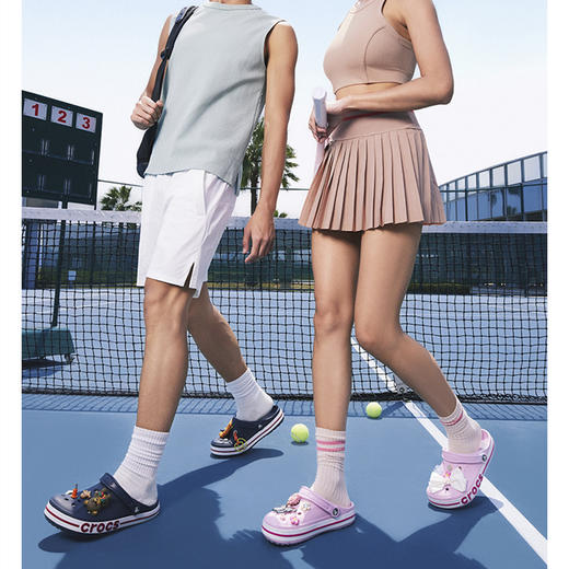 【下单即赠6枚智必星】Crocs卡骆驰 Bayaband 男女同款平底洞洞鞋 商品图1